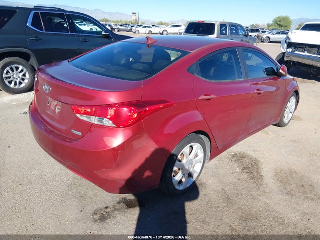 46364076 :رقم المزاد ، 5NPDH4AE5DH375869 vin ، 2013 Hyundai Elantra Limited مزاد بيع
