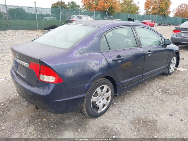 Продажа на аукционе авто 2010 Honda Civic Lx, vin: 2HGFA1F50AH551656, номер лота: 46364442