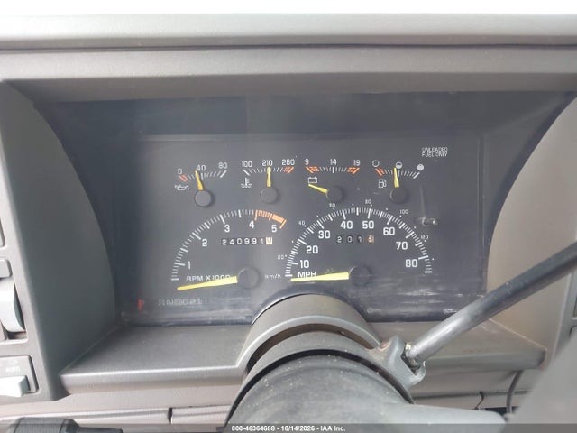 46364688 :رقم المزاد ، 1GNEK18K6RJ394095 vin ، 1994 Chevrolet Blazer K1500 مزاد بيع