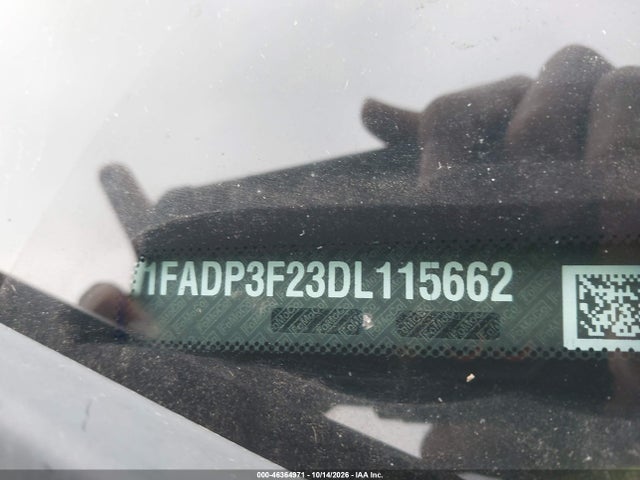 46364971 :رقم المزاد ، 1FADP3F23DL115662 vin ، 2013 Ford Focus Se مزاد بيع