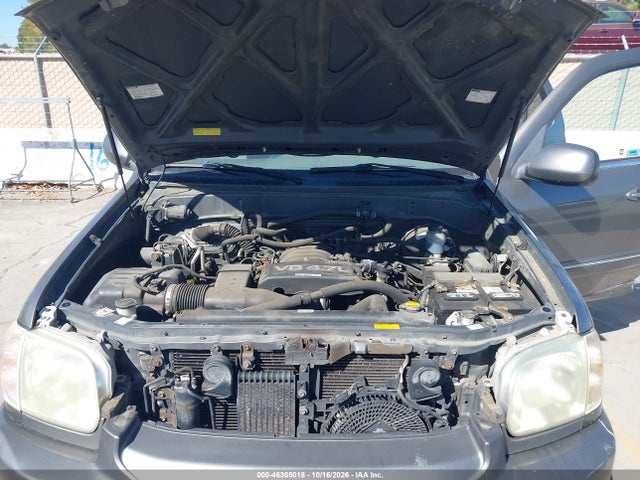 2005 Toyota Sequoia Sr5 V8 მანქანა იყიდება აუქციონზე, vin: 5TDZT34A45S253412, აუქციონის ნომერი: 46365018