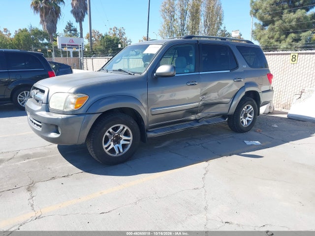 2005 Toyota Sequoia Sr5 V8 მანქანა იყიდება აუქციონზე, vin: 5TDZT34A45S253412, აუქციონის ნომერი: 46365018