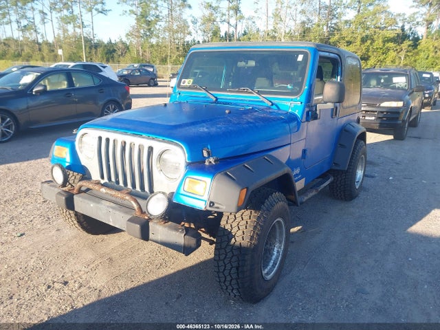 2003 Jeep Wrangler X მანქანა იყიდება აუქციონზე, vin: 1J4FA39S43P300921, აუქციონის ნომერი: 46365123