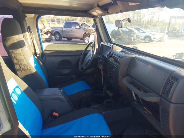 2003 Jeep Wrangler X მანქანა იყიდება აუქციონზე, vin: 1J4FA39S43P300921, აუქციონის ნომერი: 46365123