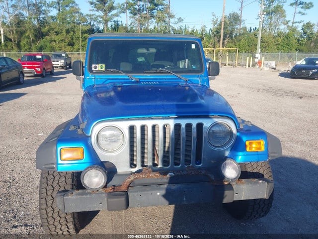 2003 Jeep Wrangler X მანქანა იყიდება აუქციონზე, vin: 1J4FA39S43P300921, აუქციონის ნომერი: 46365123