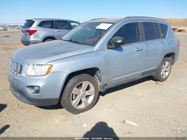 2013 Jeep Compass Sport მანქანა იყიდება აუქციონზე, vin: 1C4NJCBB5DD255745, აუქციონის ნომერი: 46365164
