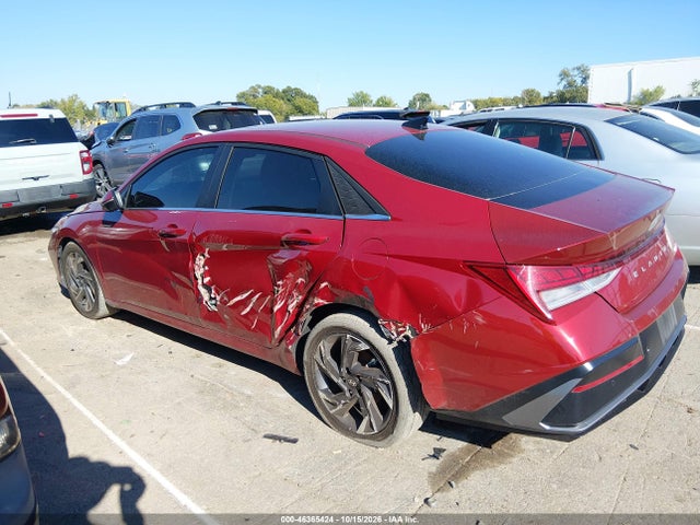 Auction sale of the 2024 Hyundai Elantra Limited, vin: KMHLP4DG6RU841202, lot number: 46365424