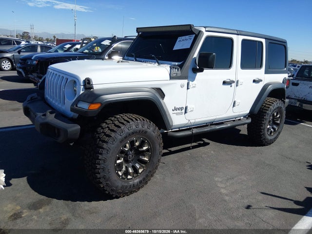 Продаж на аукціоні авто 2020 Jeep Wrangler Unlimited Sport S 4x4, vin: 1C4HJXDG4LW104251, номер лоту: 46365679