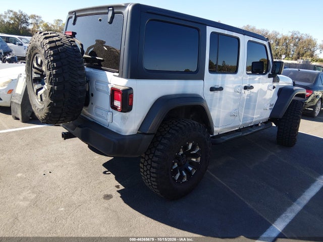 Продаж на аукціоні авто 2020 Jeep Wrangler Unlimited Sport S 4x4, vin: 1C4HJXDG4LW104251, номер лоту: 46365679