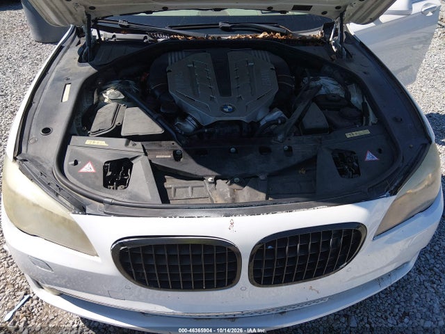 2009 Bmw 750li მანქანა იყიდება აუქციონზე, vin: WBAKB83579CY59376, აუქციონის ნომერი: 46365904