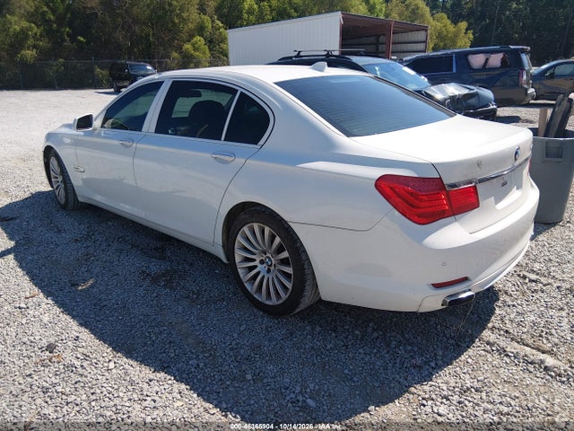 2009 Bmw 750li მანქანა იყიდება აუქციონზე, vin: WBAKB83579CY59376, აუქციონის ნომერი: 46365904