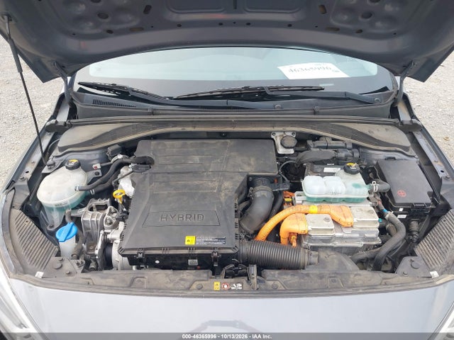 46365996 :رقم المزاد ، KMHC65LCXJU100594 vin ، 2018 Hyundai Ioniq Hybrid Blue مزاد بيع
