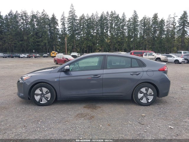 46365996 :رقم المزاد ، KMHC65LCXJU100594 vin ، 2018 Hyundai Ioniq Hybrid Blue مزاد بيع