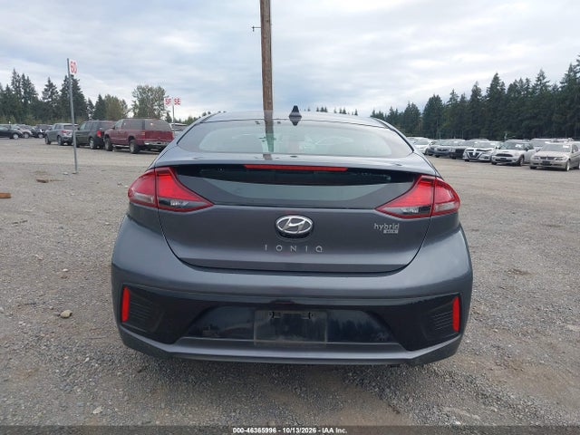 46365996 :رقم المزاد ، KMHC65LCXJU100594 vin ، 2018 Hyundai Ioniq Hybrid Blue مزاد بيع