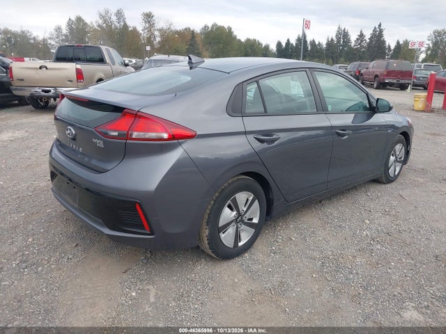 46365996 :رقم المزاد ، KMHC65LCXJU100594 vin ، 2018 Hyundai Ioniq Hybrid Blue مزاد بيع