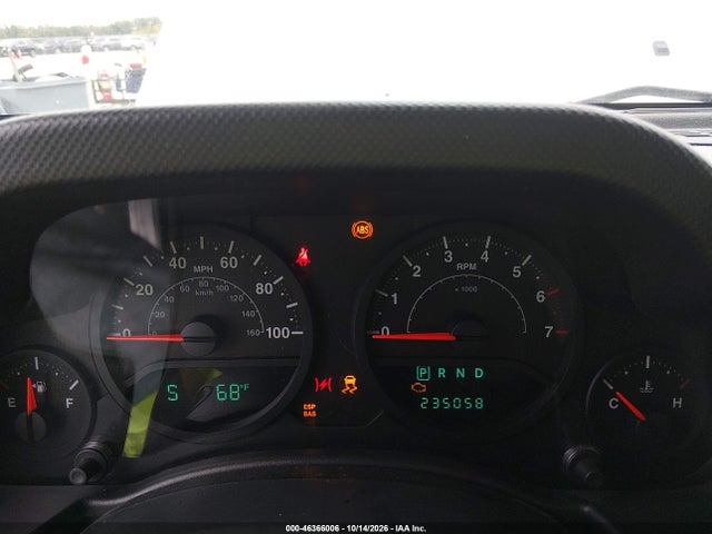 Продаж на аукціоні авто 2008 Jeep Wrangler Unlimited X, vin: 1J4GA39158L610649, номер лоту: 46366006