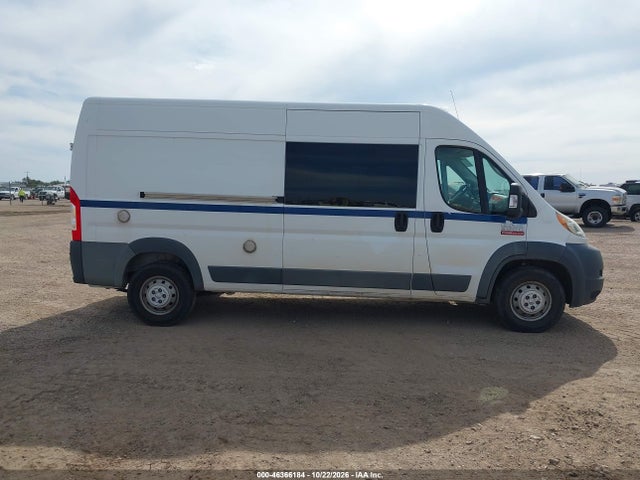 2018 Ram Promaster 3500 High Roof 159 Wb მანქანა იყიდება აუქციონზე, vin: 3C6URVHG9JE116853, აუქციონის ნომერი: 46366184