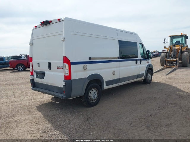 2018 Ram Promaster 3500 High Roof 159 Wb მანქანა იყიდება აუქციონზე, vin: 3C6URVHG9JE116853, აუქციონის ნომერი: 46366184