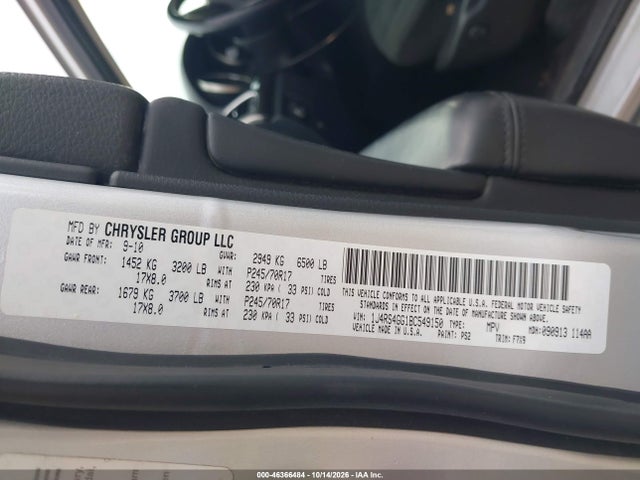 Продаж на аукціоні авто 2011 Jeep Grand Cherokee Laredo, vin: 1J4RS4GG1BC549150, номер лоту: 46366484