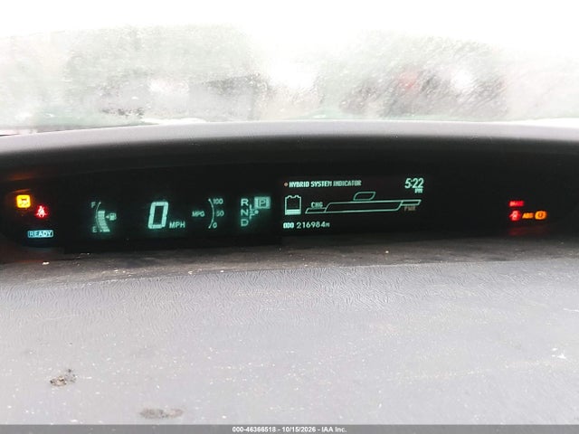 2011 Toyota Prius Four მანქანა იყიდება აუქციონზე, vin: JTDKN3DU8B0250372, აუქციონის ნომერი: 46366518