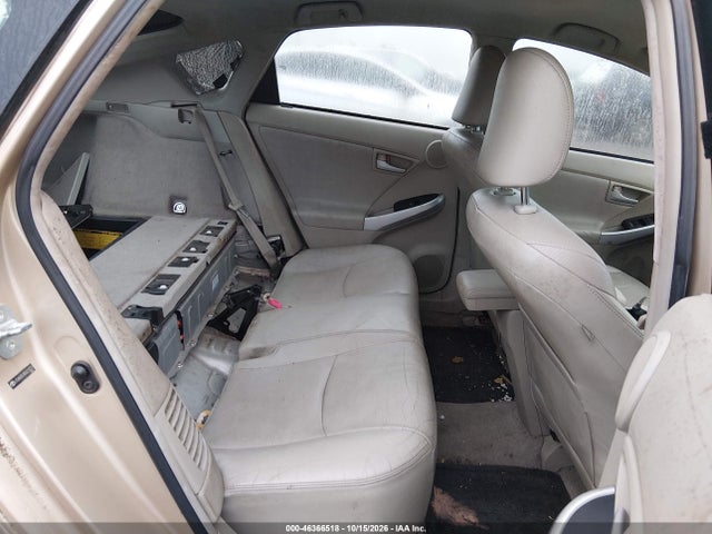 2011 Toyota Prius Four მანქანა იყიდება აუქციონზე, vin: JTDKN3DU8B0250372, აუქციონის ნომერი: 46366518