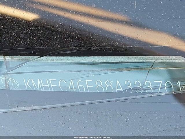 2008 Hyundai Azera Limited მანქანა იყიდება აუქციონზე, vin: KMHFC46F88A333701, აუქციონის ნომერი: 46366582