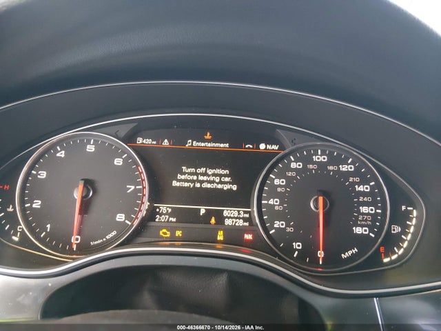 46366670 :رقم المزاد ، WAU2GAFCXEN033543 vin ، 2014 Audi A7 3.0t Premium Plus مزاد بيع