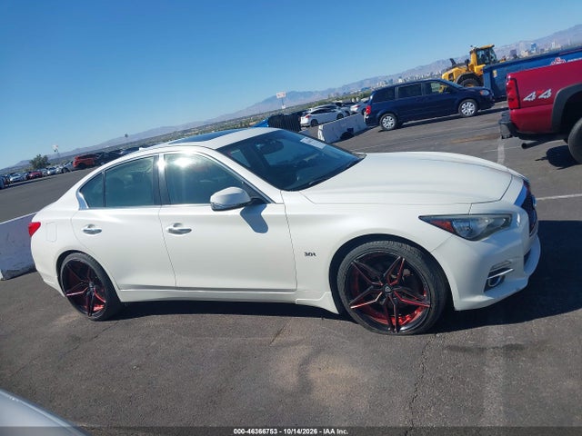 2017 Infiniti Q50 3.0t Signature Edition მანქანა იყიდება აუქციონზე, vin: JN1EV7AR8HM837258, აუქციონის ნომერი: 46366753