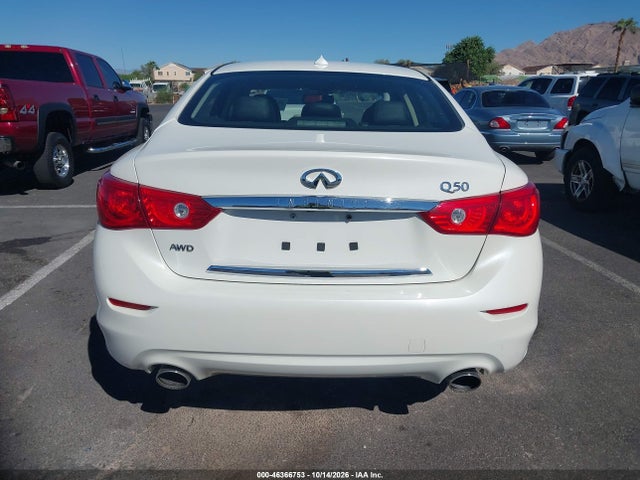 2017 Infiniti Q50 3.0t Signature Edition მანქანა იყიდება აუქციონზე, vin: JN1EV7AR8HM837258, აუქციონის ნომერი: 46366753