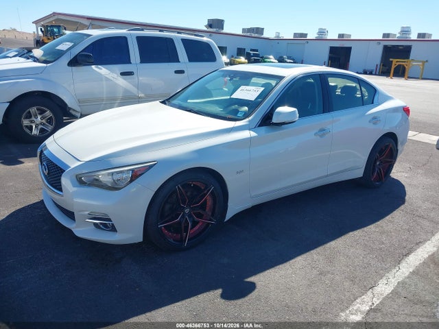 2017 Infiniti Q50 3.0t Signature Edition მანქანა იყიდება აუქციონზე, vin: JN1EV7AR8HM837258, აუქციონის ნომერი: 46366753