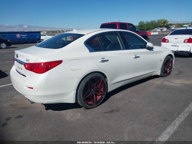 2017 Infiniti Q50 3.0t Signature Edition მანქანა იყიდება აუქციონზე, vin: JN1EV7AR8HM837258, აუქციონის ნომერი: 46366753