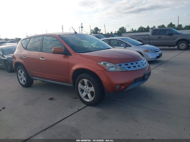 46366784 :رقم المزاد ، JN8AZ08T85W310060 vin ، 2005 Nissan Murano Sl مزاد بيع