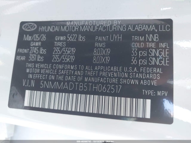 Genesis Gv70 2.5t Awd 2026 5NMMADTB5TH062517 Image 9