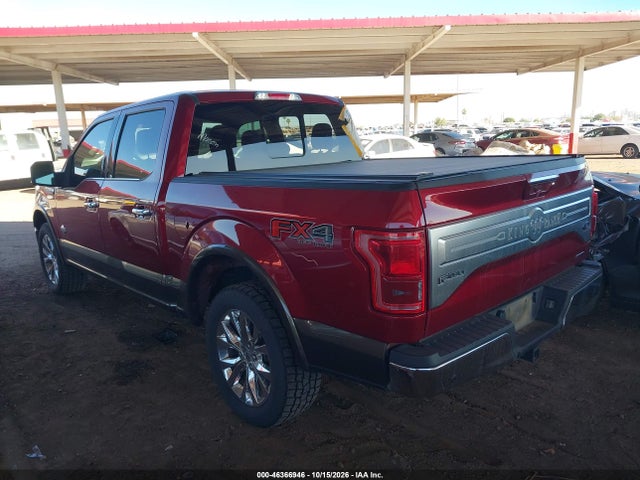 Продаж на аукціоні авто 2015 Ford F-150 King Ranch, vin: 1FTEW1EF1FFB24212, номер лоту: 46366946