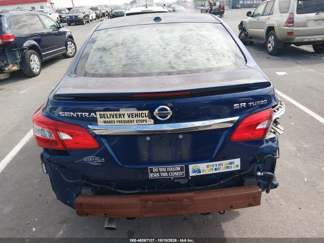 2017 Nissan Sentra Sr Turbo მანქანა იყიდება აუქციონზე, vin: 3N1CB7AP8HY221118, აუქციონის ნომერი: 46367127