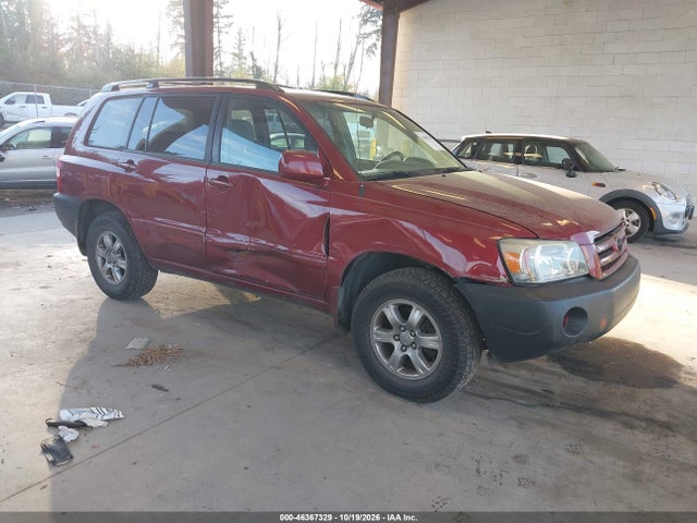 2005 Toyota Highlander V6 მანქანა იყიდება აუქციონზე, vin: JTEEP21A050120601, აუქციონის ნომერი: 46367329