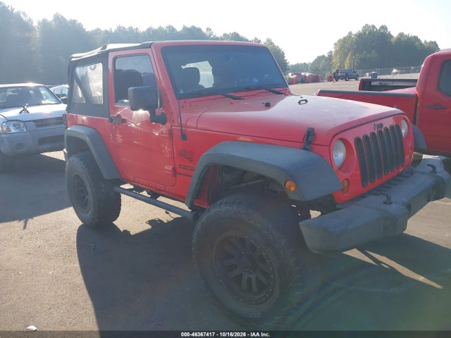 2013 Jeep Wrangler Sport მანქანა იყიდება აუქციონზე, vin: 1C4AJWAG1DL605679, აუქციონის ნომერი: 46367417
