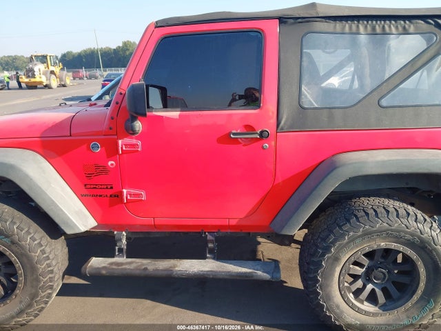 Aukcja sprzedaży 2013 Jeep Wrangler Sport, vin: 1C4AJWAG1DL605679, numer aukcji: 46367417