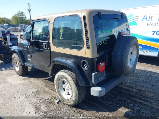 46368308 :رقم المزاد ، 1J4FA59SX4P801597 vin ، 2004 Jeep Wrangler Sahara مزاد بيع