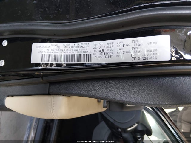 Продаж на аукціоні авто 2019 Dodge Durango Sxt Awd, vin: 1C4RDJAG8KC744430, номер лоту: 46368368