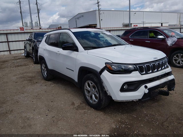 Продажа на аукционе авто 2024 Jeep Compass Latitude 4x4, vin: 3C4NJDBNXRT111626, номер лота: 46368494