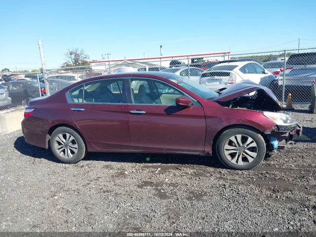 Auction sale of the 2016 Honda Accord Lx, vin: 1HGCR2F37GA101560, lot number: 46368711
