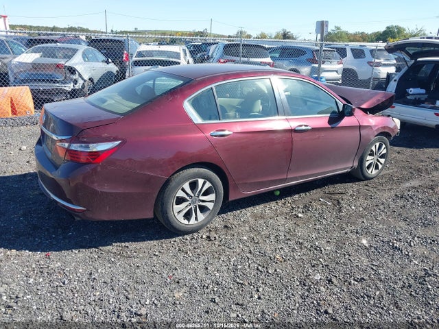 Auction sale of the 2016 Honda Accord Lx, vin: 1HGCR2F37GA101560, lot number: 46368711