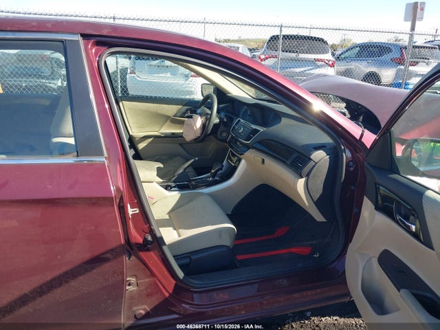 Auction sale of the 2016 Honda Accord Lx, vin: 1HGCR2F37GA101560, lot number: 46368711
