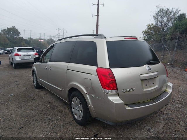 Продаж на аукціоні авто 2005 Nissan Quest 3.5, vin: 5N1BV28U65N104639, номер лоту: 46369023