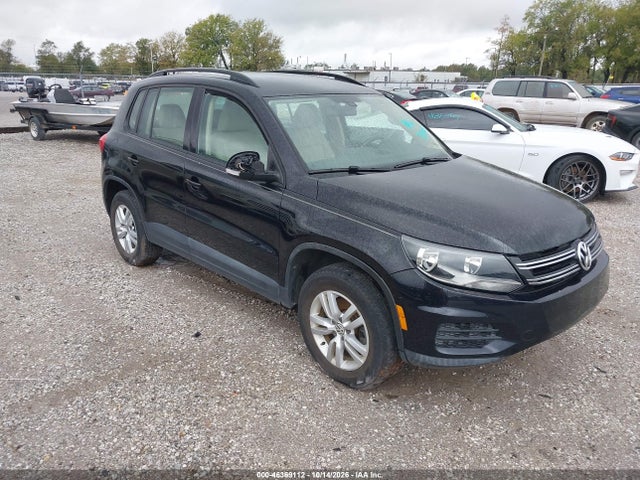 2016 Volkswagen Tiguan S მანქანა იყიდება აუქციონზე, vin: WVGAV7AX9GW501787, აუქციონის ნომერი: 46369112