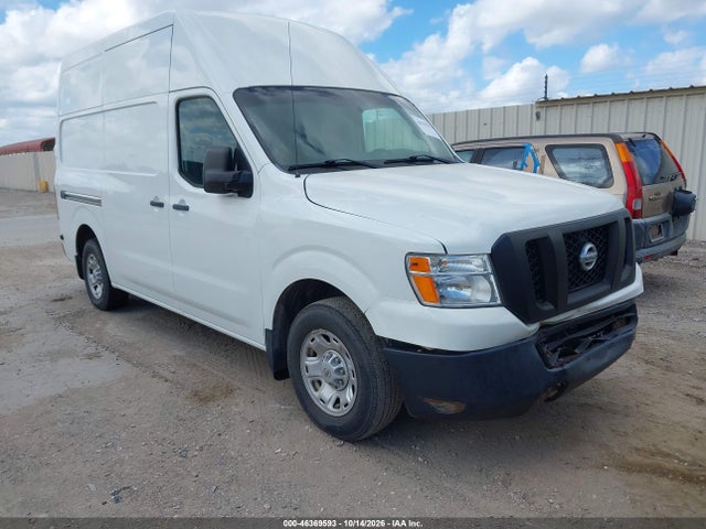 46369593 :رقم المزاد ، 1N6BF0LY0MN808637 vin ، 2021 Nissan Nv Cargo Nv2500 Hd Sv High Roof V6 مزاد بيع