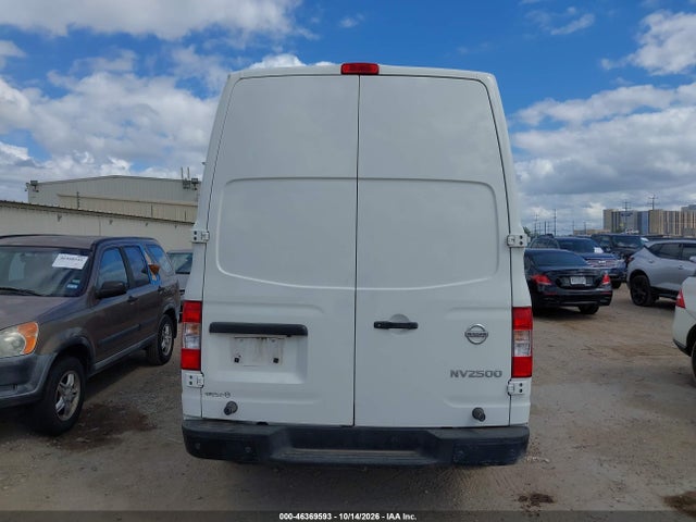 46369593 :رقم المزاد ، 1N6BF0LY0MN808637 vin ، 2021 Nissan Nv Cargo Nv2500 Hd Sv High Roof V6 مزاد بيع