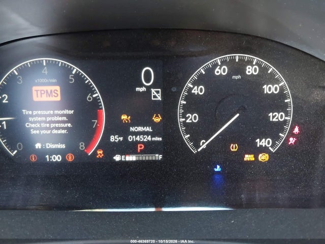 46369720 :رقم المزاد ، 5J6RS3H72SL013879 vin ، 2025 Honda Cr-v Ex-l 2wd مزاد بيع