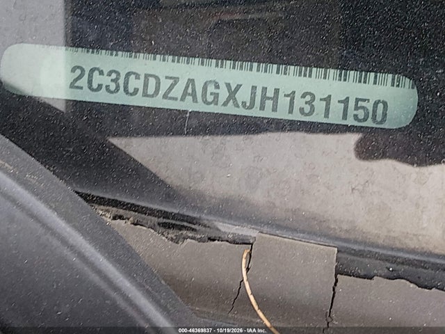 Продаж на аукціоні авто 2018 Dodge Challenger Sxt, vin: 2C3CDZAGXJH131150, номер лоту: 46369837